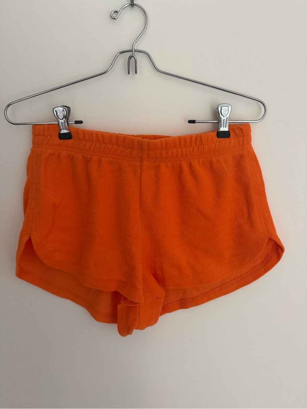 PacSun Bright Orange Terry Athletic Shorts